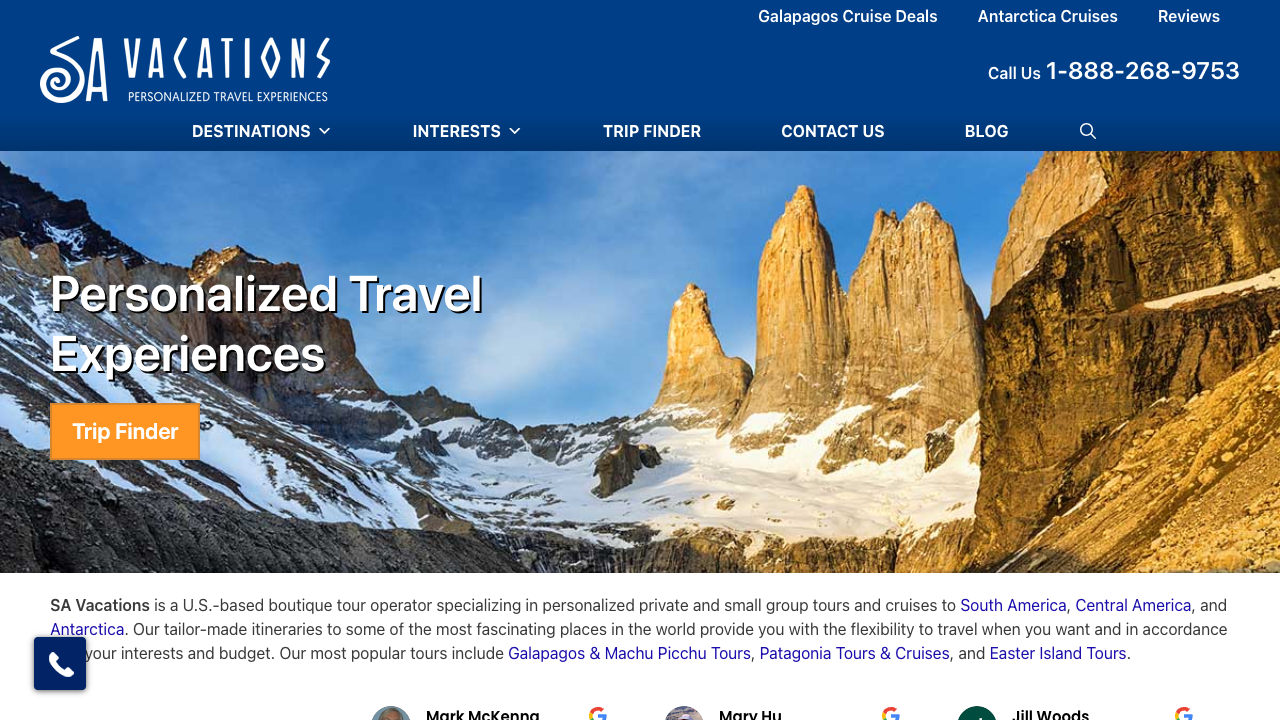 SA Vacations preview